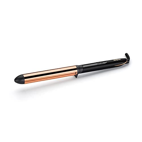 Image of BaByliss Titanium Brilliance Waves Wand – 28mm Curling Wand for Soft Waves & Defined Curls, Professional Hair Curler with Titanium Coating, 6 Adjustable Heat Settings up to 210°C, Fast Heat-Up, 2356U