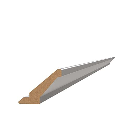 Image of Kitchen Kit Flatpack Unit - Shaker Door - Screwless Quick Build Kitchen Unit - Cornice - 3050x56mm - Dust Grey Matt