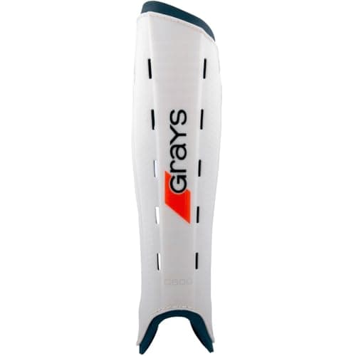 Image of GRAYS Hockey G600 Shinguard White/navy S