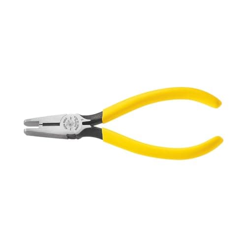 Image of Klein Tools D234-6C IDC Connector Crimping Pliers with Induction Hardened Knives, Hot-Riveted Joint and Curved Handles