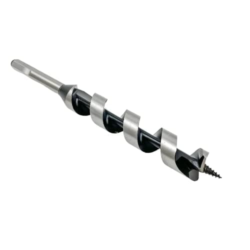 Image of YOKOCUT Auger Drill Bit For Wood, Hex Shank Ship Auger Long Drill Bit For Soft & Hard Wood, Plastic, Drywall (25mm x 230mm)