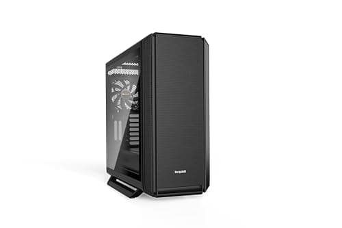 Image of be quiet! Silent Base 802 Window Black PC case, 3X Pure Wings 2 140mm, 2 interchangeable top and front covers, decoupled motherboard tray