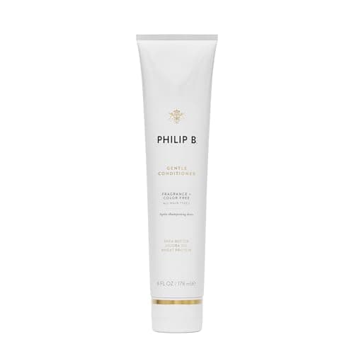 Image of PHILIP B Gentle Conditioner 178ml Unscented with Shea Butter and Vitamin B5 to Give Hair Shine and Bounce