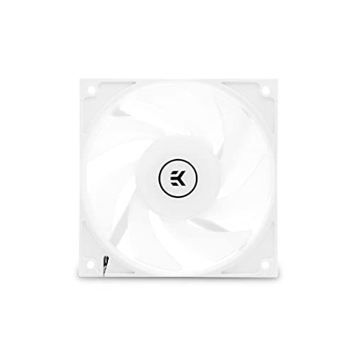 Image of EK Water Blocks 3831109825372 Fan, Cooler and Radiator 12 cm White