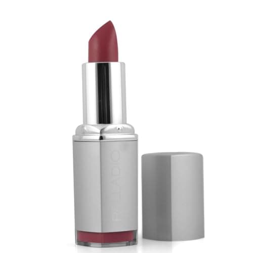 Image of Palladio Herbal Lipstick, Rich Pigmented and Creamy, Infused with Aloe Vera, Chamomile & Ginseng, Prevents Lips from Drying, Combats Fine Lines, Long Lasting Lipstick, Surely Pink