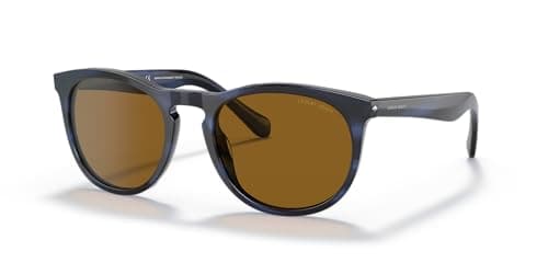 Image of Giorgio Armani AR 8149 Striped Blue/Brown 54/20/145 men Sunglasses