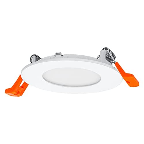 Image of LEDVANCE Luminaire: for Ceiling, SMART Recess Slim Downlight TW / 4.50 W, 220…240 V, Beam Angle: 110, Tunable White, 3000…6500 K, Body Material: Plastic, IP20, Pack of 1