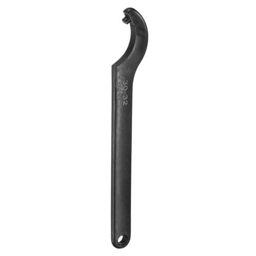 Image of sourcing map C Hook Spanner Wrench, 30-32mm C Pin Motorcycle Shock Nut Chrome Vanadium Spanner Wrench Tool with 4mm Round Head for Machine, Vehicles, Mechanical