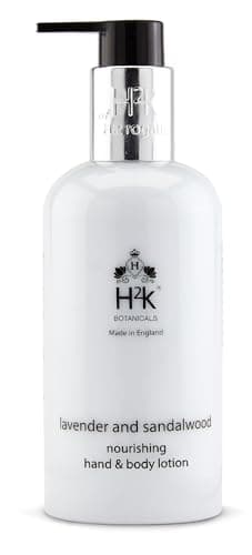 Image of Moisturising Nourishing Hand and Body Lotion, Lavender and Sandalwood Scented (250ml) by H2K Botanicals