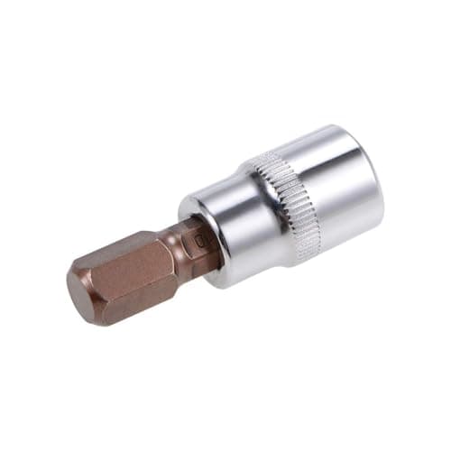 Image of TOP-VIGOR Hex Bit Socket, 3/8" Drive x H10 (10mm) Allen Key Socket, Premium S2 Steel Bits, Hex Bit with 48mm Length for Torque Wrench, Ratchet Wrench, Impact Power Drills, Slide Bar
