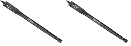 Image of Dewalt DT4763QZ 12 x 152 mm Extreme Flat Wood Drill Bit,Multi (Pack of 2)