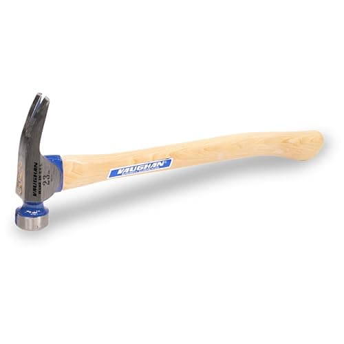 Image of Vaughan CF1HC 650g Curved Handle Milled Face California Framing Hammer