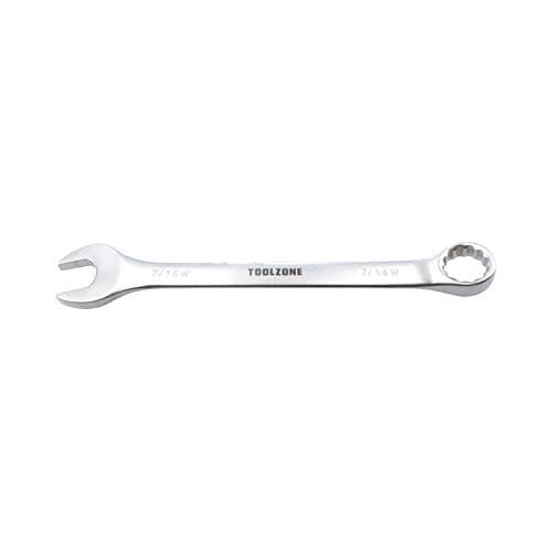 Image of AB Tools 7/16" Whitworth Combination Spanner Chrome Vanadium Steel 250mm Wrench
