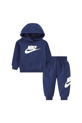 Image of NIKE Boys Nkn Club French Terry Set TrackSuit, Blue, 3 Months EU