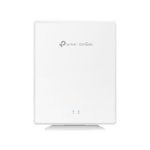 Image of TP-Link EAP650-Desktop WiFi 6 Access Point, AX3000 Wi-Fi Access Points, Gigabit ports, Support PoE+ Powered, Adapter included, Omada Mesh, Desktop Installation, Seamless Roaming, Cloud Management