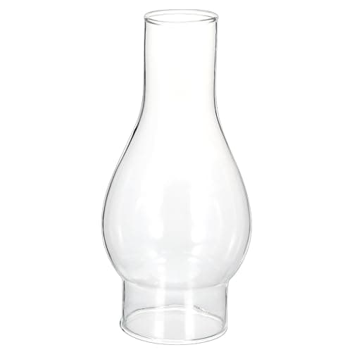 Image of Alipis 6.50 Inch Kerosene Lamp Chimney Glass Shade Replacement Vintage Oil Lamp Glass Chimney for Home Lighting and Emergency Use