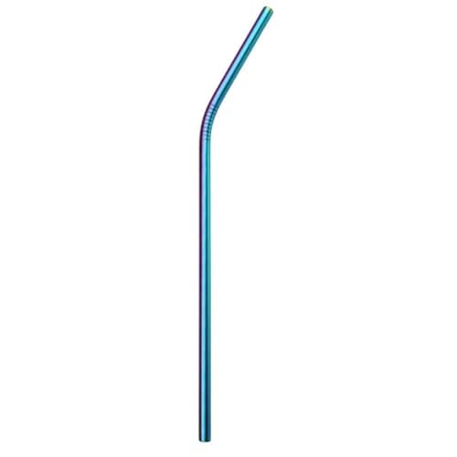 Image of Reusable Straws for 20oz Tumbler - Stainless Steel Straw for Drinks Smoothies Smoothies Long Metal Straws for Kids 8 5 inch 6mm 5 Colors
