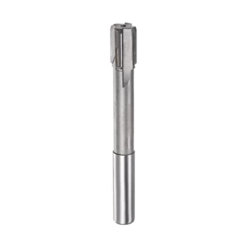 Image of sourcing map Chucking Reamer 14.9mm H7 C1/K30 Carbide Tip Precision Straight Flutes Round Shank Lathe Machine Milling Cutter