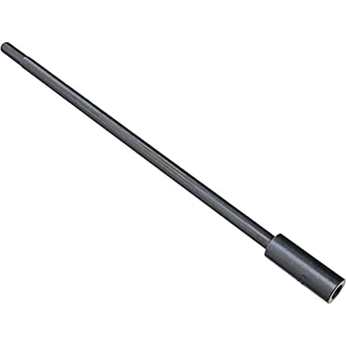 Image of Starrett Holesaw Arbor Extension Bar - A15 12 in/300mm Steel Extension Drive Rod - Suitable For 9.5mm (3/8 in) Shank