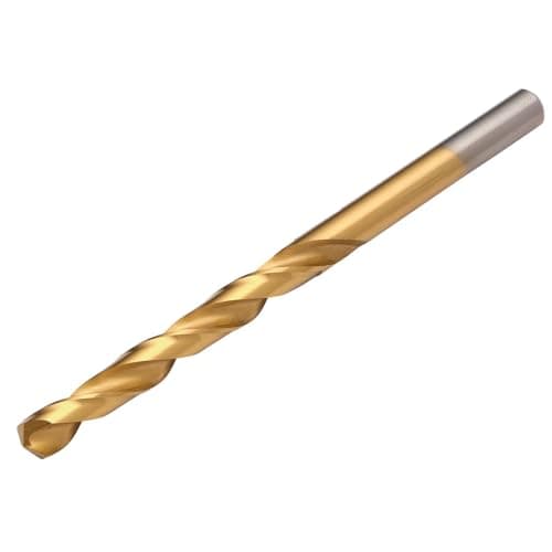 Image of Draper HSS Titanium Nitride Coated Drill Bit, 7.5mm x 109mm- 08876 - for Steel, Non-Ferrous Metals, Wood and Hard Plastic