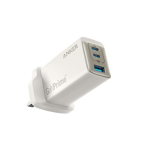 Image of Anker USB C Charger (Nano II 65W), PPS 3-Port Fast Charger Plug for MacBook Pro/Air, iPad Pro, Galaxy S20, Dell XPS 13, Note 20/10+, iPhone 17/16/16 Pro, and More (White)