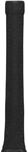 Image of GM | Galaxy Cricket Bat Grip | Premium Rubber | Suitable for Virtually All Bats | Full Size - 12 Inches | Can Be Cut Down For Shorter Handles | 1 Grip | Black | Gunn & Moore