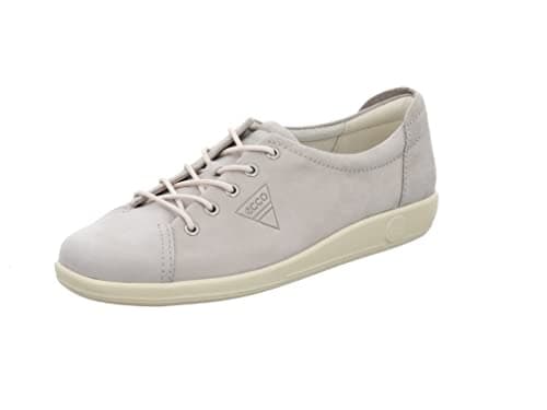 Image of ECCO Women's Soft 2.0 High Trainers, Grey Rose, 5 UK