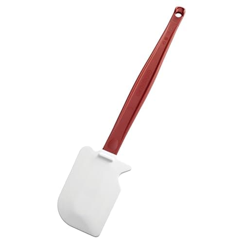 Image of Rubbermaid Commercial Products FG1963000000, High-Heat Silicone Spatula, 34 cm, Red Handle