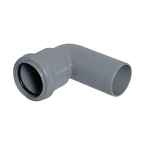 Image of FLOPLAST 32mm Grey Pushfit Waste Pipe Conversion Bend