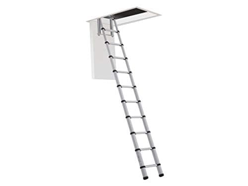 Image of Zarges ZARTELOFT260 2.60 m Loftmaster Telescopic Ladder - Silver