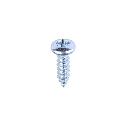 Image of Self Tapping Screws Pozi Pan Head Self Tappers 4 6 8 10 12 14 Gauge - Zinc (Pack of 20, 50, 100, 200, 500) (20, 4.2x19 (8x3/4))
