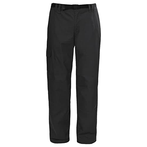Image of Trespass Mens Walking Trousers Cargo Pant Clifton Black