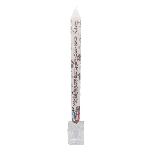Image of Alison Gardiner Advent Candle The Nativity 29.5 cm Dinner Candle