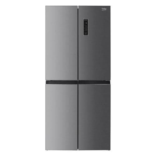 Image of Beko 532 Litre 60/40 Freestanding American Fridge Freezer - Stainless Steel