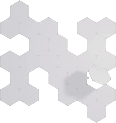 Image of Nanoleaf Shapes Hexagon Expansion Pack, 25 LED Smart Light Panels - Dimmable & Modular Wi-Fi Wall Mood Lights, Works with Alexa Google Assistant Apple Homekit, for House Room Decor or Desk