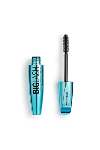 Image of Revolution Beauty, Big Lash Volume Waterproof Mascara, Volumising & Lengthening with a Lightweight Feel, Fast-Drying, Vegan & Cruelty-Free, Jet Black
