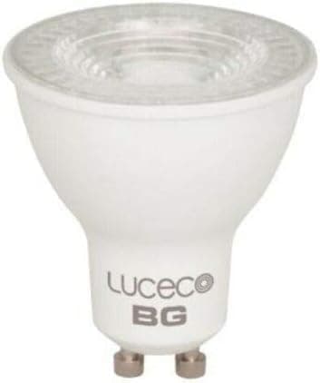 Image of Luceco LED GU10 5W 500lm Dimmable Spotlight Bulb - Pack of 10 (Cool White, 5)