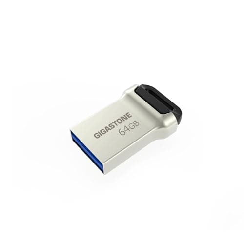 Image of 【GIGASTONE】Z90 64GB USB 3.2 Gen 1 Flash Drive, Mini Fit Metal Waterproof Compact Pen Drive, Reliable Performance Thumb Drive, USB 2.0/3.0/3.1 Interface Compatible