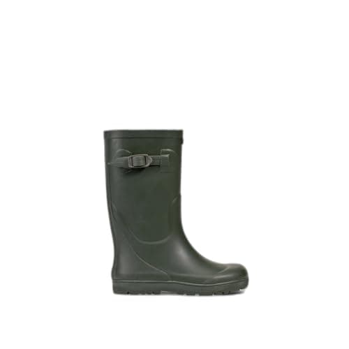Image of Aigle - Woodypop Rain Boot - Unisex Child, khaki, 6 UK