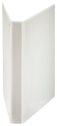 Image of Esselte 4 Ring Binder, PP, Holds up to 230 Sheets, 40 mm Spine, 55292 - A4 Maxi, White