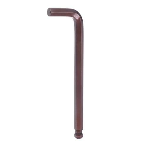 Image of sourcing map Ball End Hex Key Wrench 12mm S2 Steel L-Shape Long Arm Hexagon Metric Wrenches Repairing Tool for Home Repair, Red