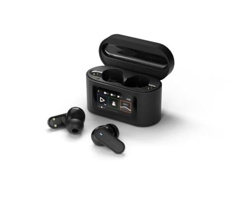 Image of Philips TAT6100BK True Wireless Earbuds with Smart Charging Case, Noise Canceling, 4 Mics, Dynamic Bass, 28H Playtime, Bluetooth 5.4, IPX5, Touch Controls, Voice Assistant - Black