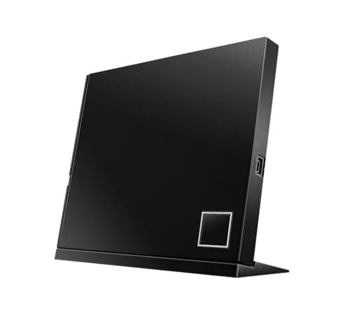 Image of ASUS SBC-06D2X-U external 6X Blu-ray combo, Stand Design, Mac Compatible, M-DISC support, Disc Encryption, Unlimited Webstorage(12 months), NERO Backitup, E-Media