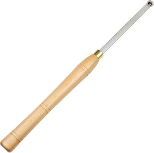 Image of CDBP Carbide Tipped Woodturning Chisel Ci3 Lathe Finisher Tool Bar Tungsten Carbide Insert Cutter with 12mm Round Blade, Mid Size