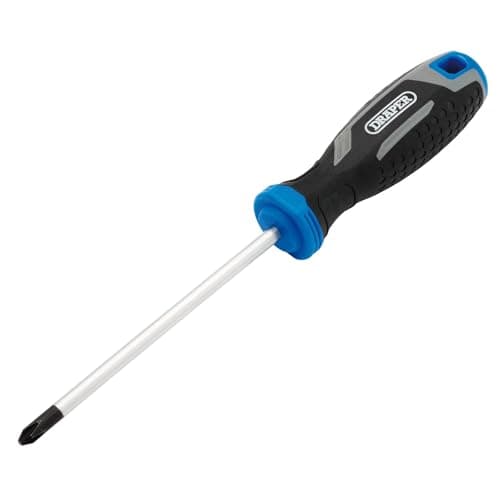 Image of Draper Phillips Soft Grip Screwdriver, PH3 x 150mm - 13362 - Magnetic Tip, CRV Blade