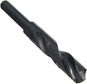 Image of Blacksmiths Drill Bit MASO 17.5 mm Blacksmith Reduced Shank HSS Drill Bit for Aluminium, Steel, Wood, Plastic, Non-Ferrous ect