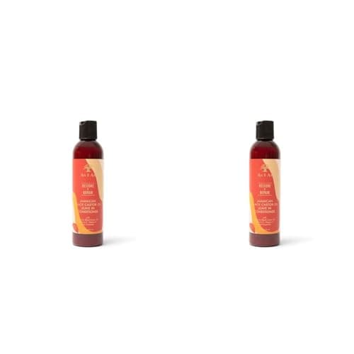 Image of As I Am Jamaican Black Castor Oil Leave In Conditioner 237Ml (Pack of 2)