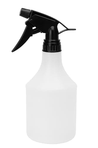 Image of Spray Bottle 1 Litre Large Capacity Heavy Duty Plastic Adjustable Trigger Sprayer for Home Cleaning Gardening Lawn Plant Care Fine Mist and Stream Multi Purpose Water Spray Bottle