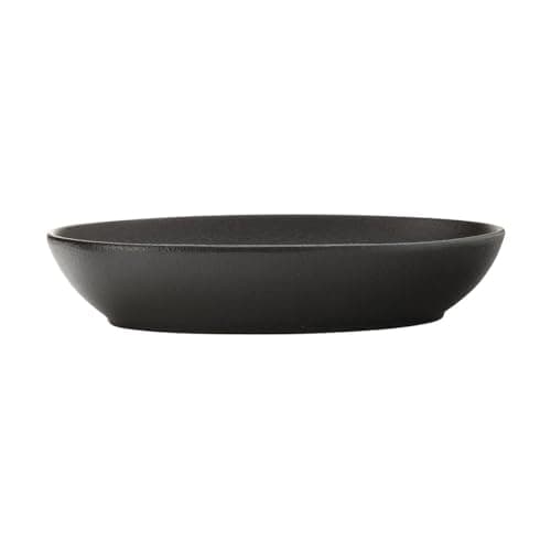 Image of Maxwell & Williams Caviar Serving Bowl, Oval, Porcelain, Black, 3 x 2 cm