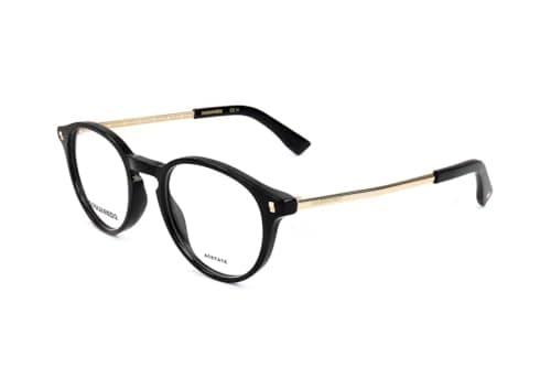 Image of DSQUARED2 D2 0056 Glasses, Black, 49 for Men, Black
